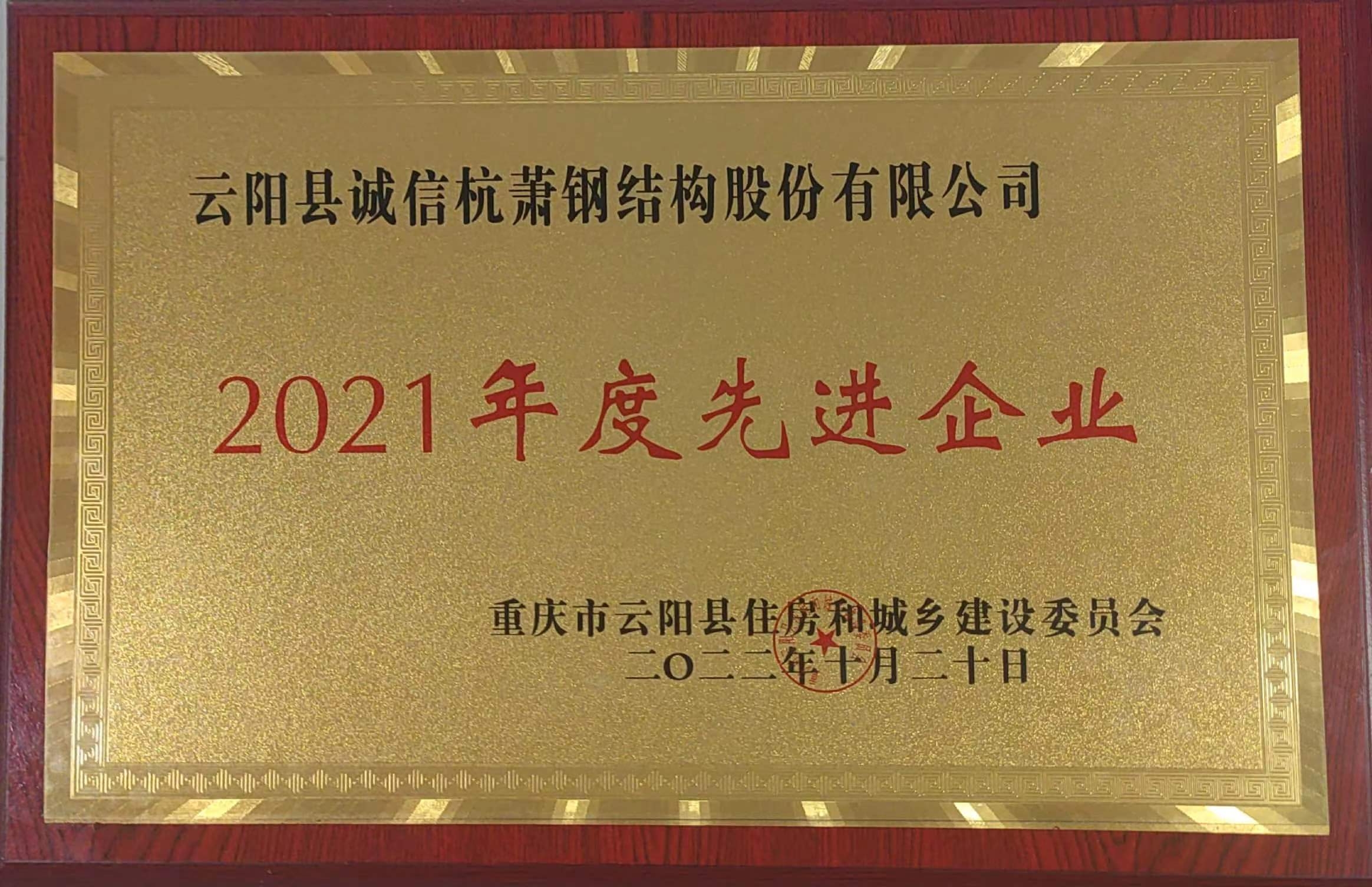 2021年先進企業(yè)